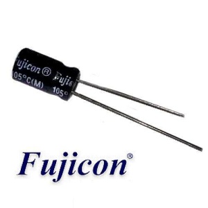 Конденсатор RK 1uF 400V 20% 105° 6.3x11.5 (RK2G1R0M-RBE11WP00) Fujicon